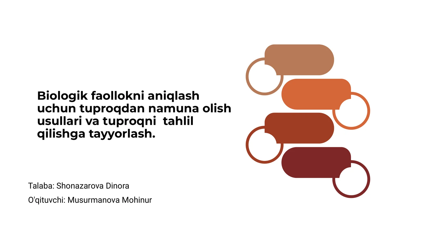 Tuproqdan namuna olish usullari