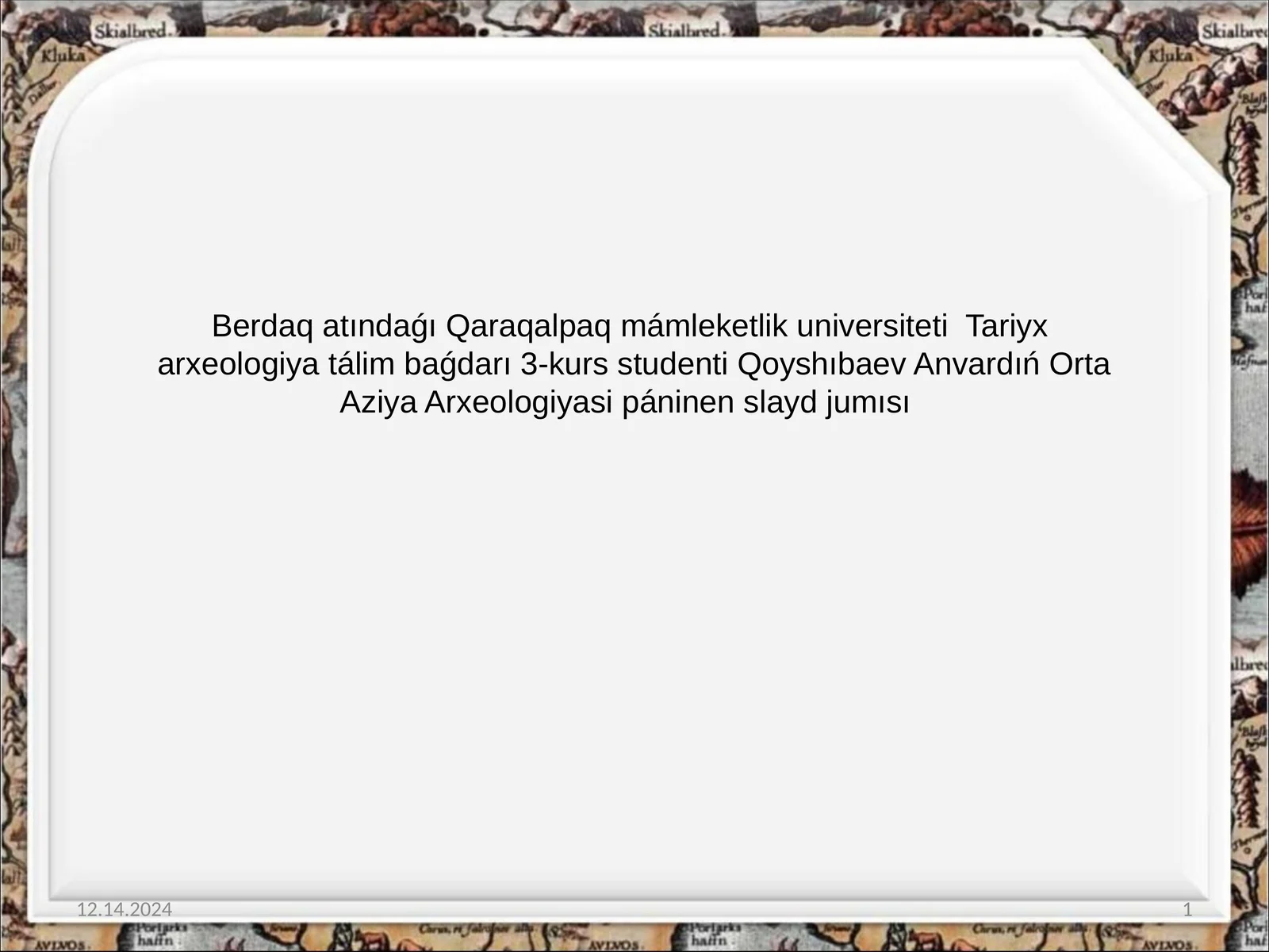 Ferǵana erte orta asirler dawiri estelikleri