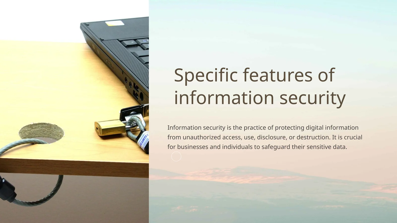 Information security