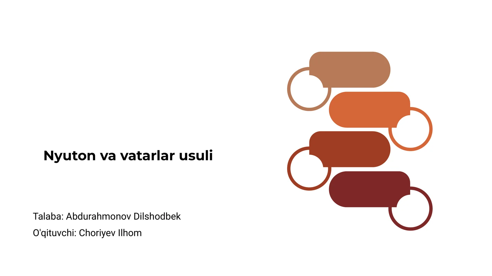 Nyuton va vatarlar usuli