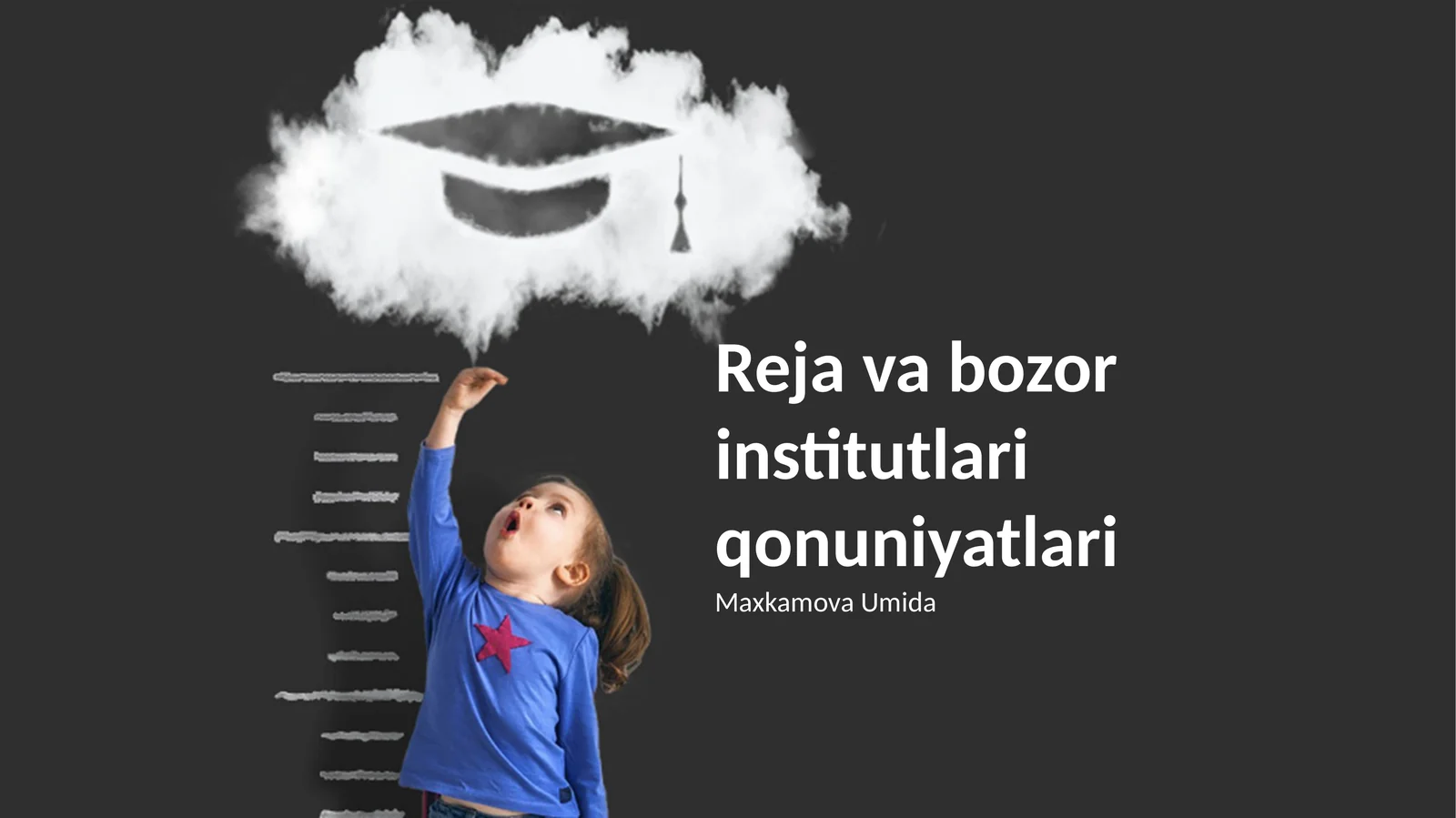 Reja va bozor institutlari qonuniyatlari