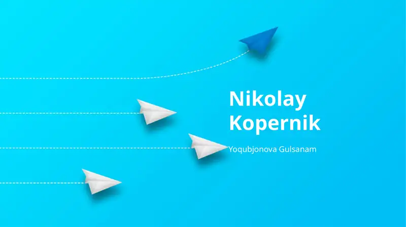 Nikolay Kopernikning Hayoti