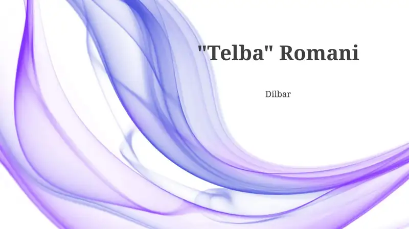 Telba Romani