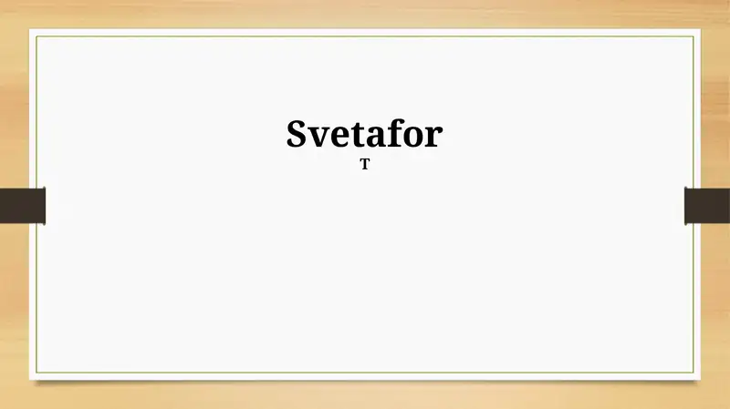 Svetafor