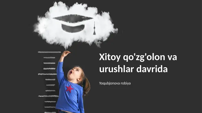 Xitoy qo'zg'olon va urushlar davrida