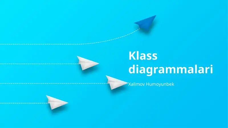Klass diagrammalari