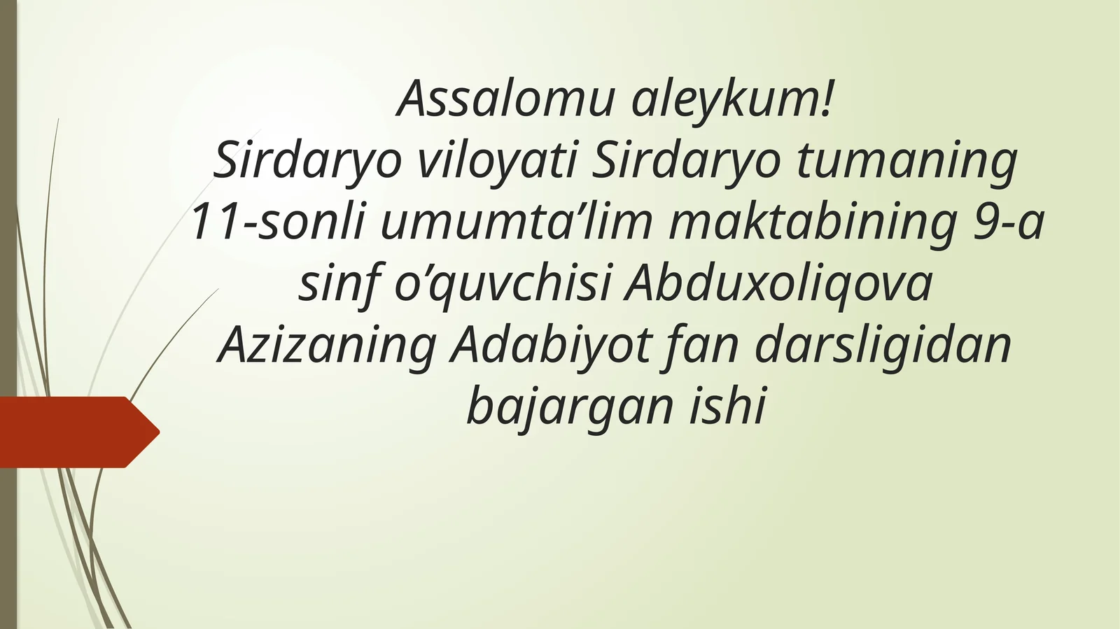 Adabiyot fandarshligi