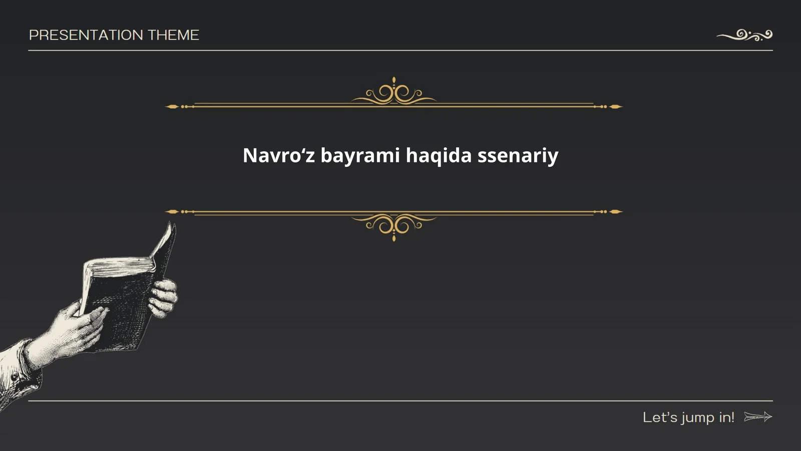Navroʻz bayrami haqida ssenariy