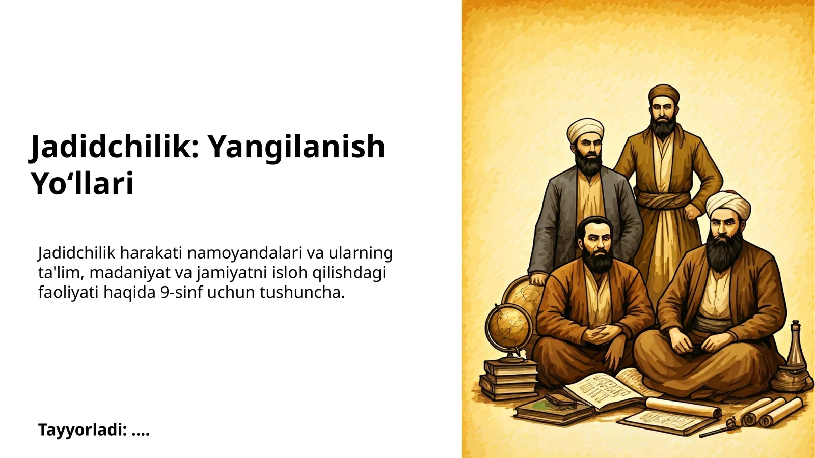 Jadidchilik: Yangilanish Yo‘llari