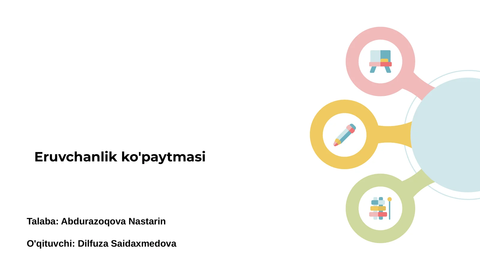 Eruvchanlik ko'paytmasi