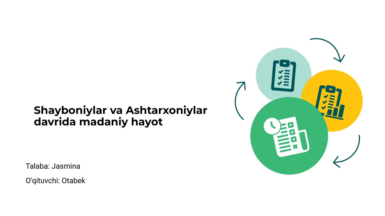 Shayboniylar va Ashtarxoniylar davrida madaniy hayot