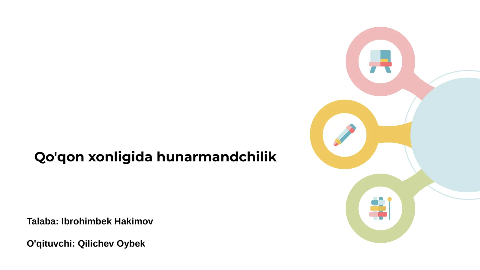 Qo'qon xonligida hunarmandchilik