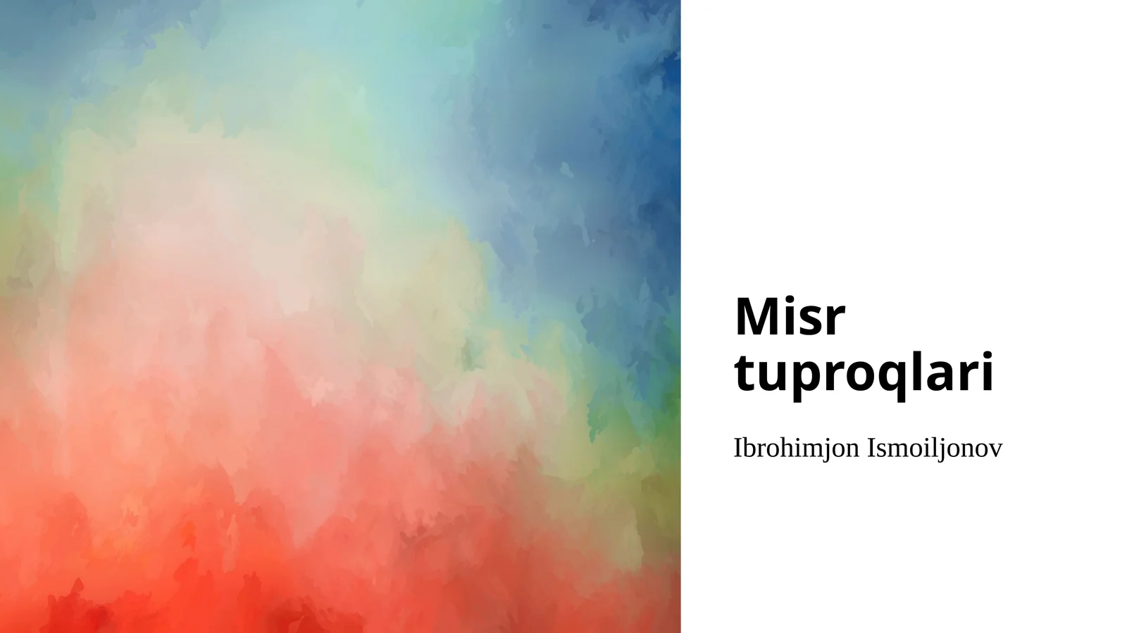 Misr tuproqlari