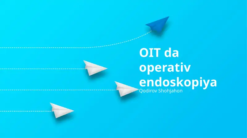OIT da operativ endoskopiya