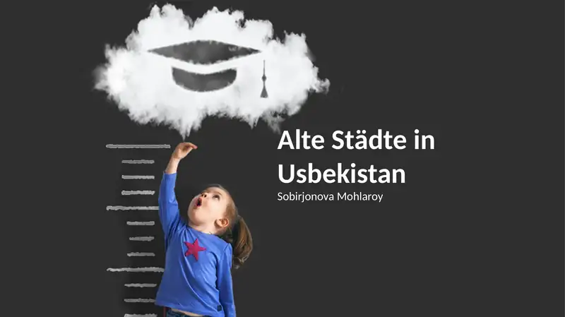 Alte Städte in Usbekistan