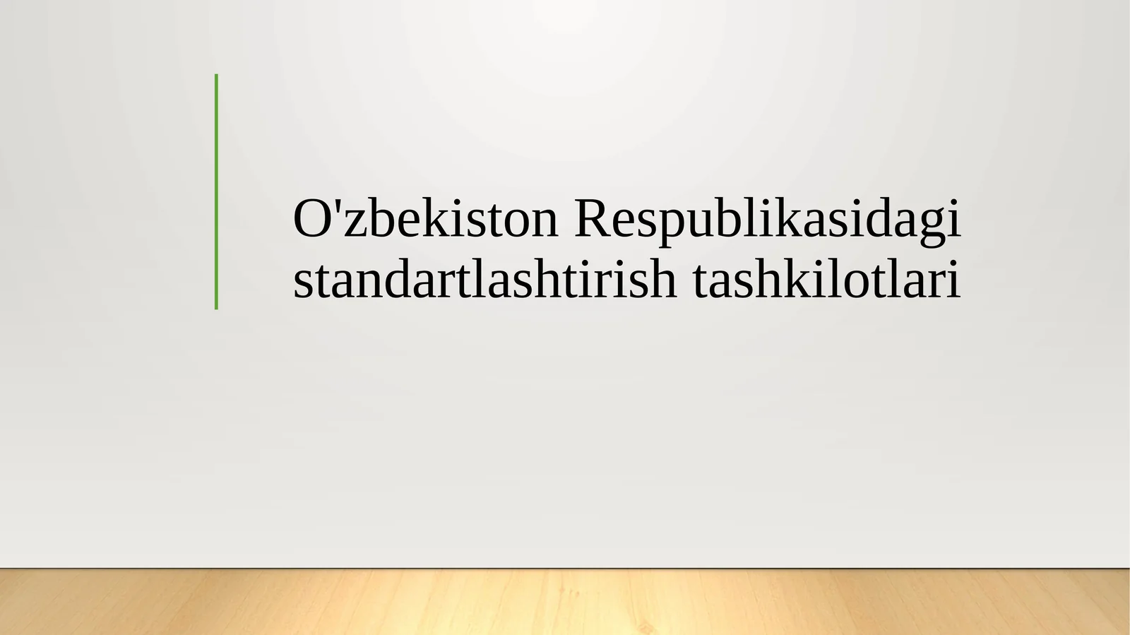 O'zbekiston Respublikasidagi standartlashtirish tashkilotlari