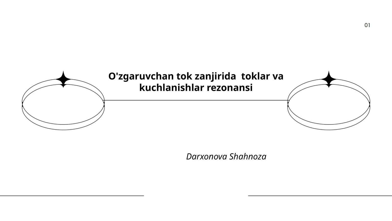 O'zgaruvchan tok zanjirida toklar va kuchlanishlar rezonansi