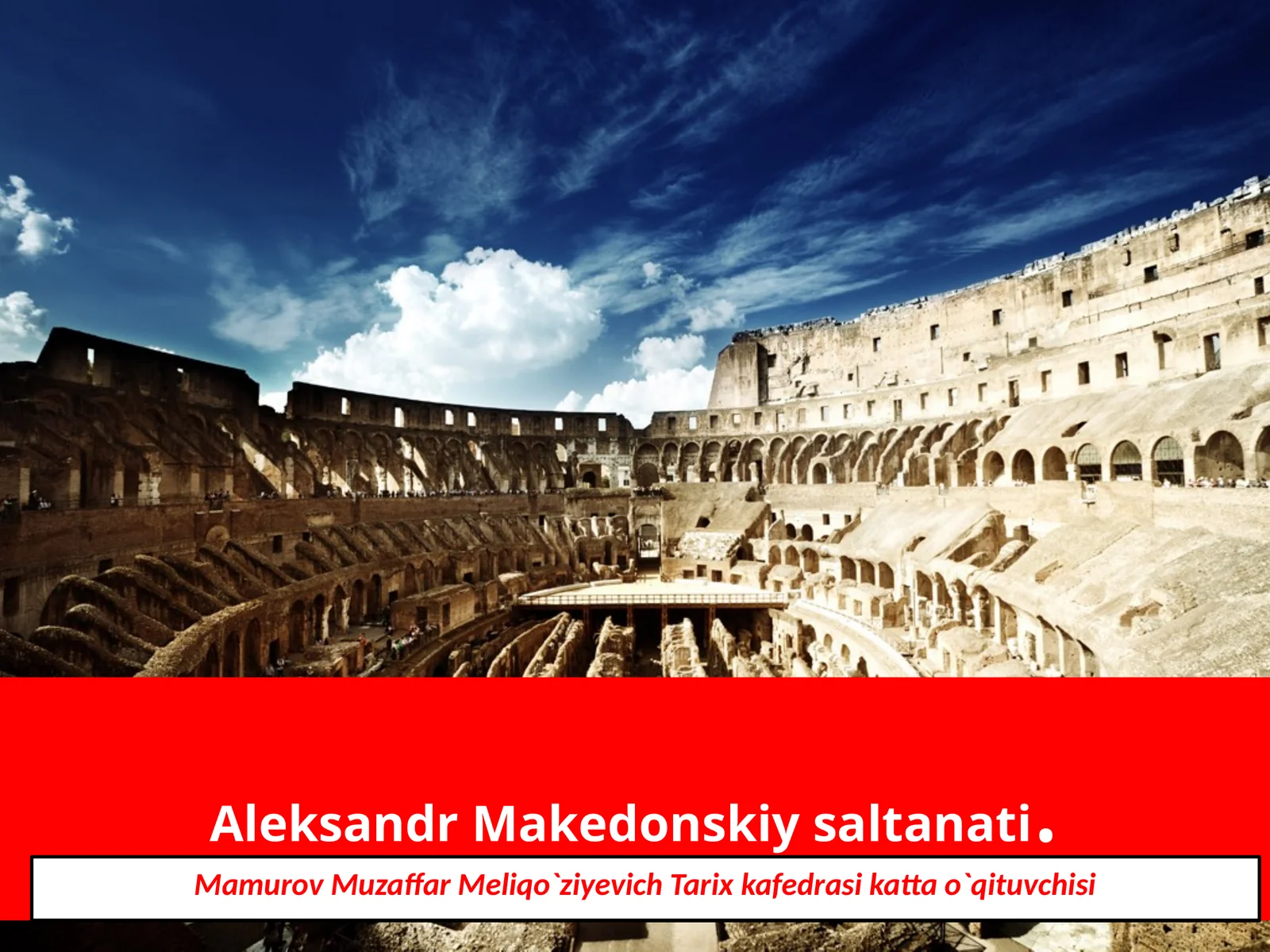 Aleksandr Makedonskiy saltanati va tarixi