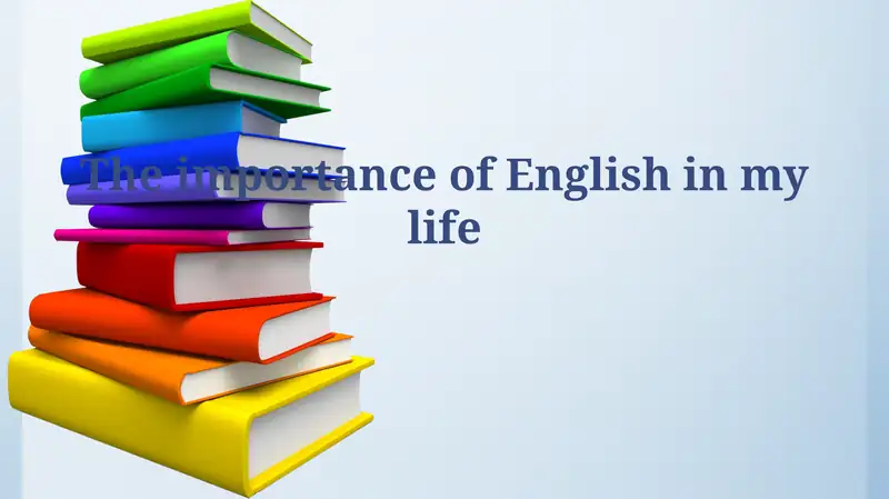 English: A Personal Journey