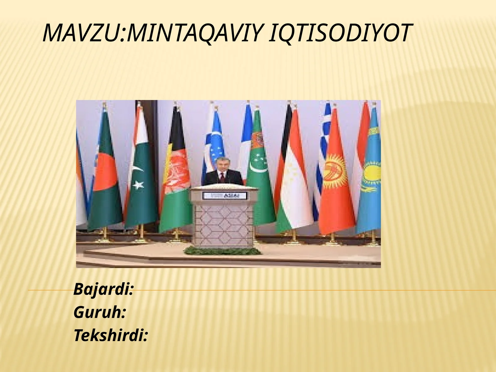 Mintaqaviy iqtisodiyot