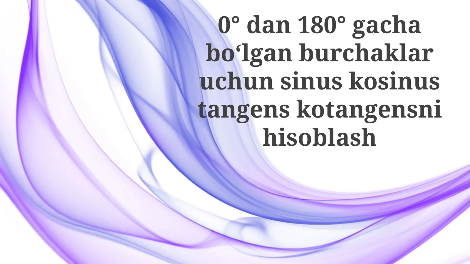 Trigonometrik funktsiyalar