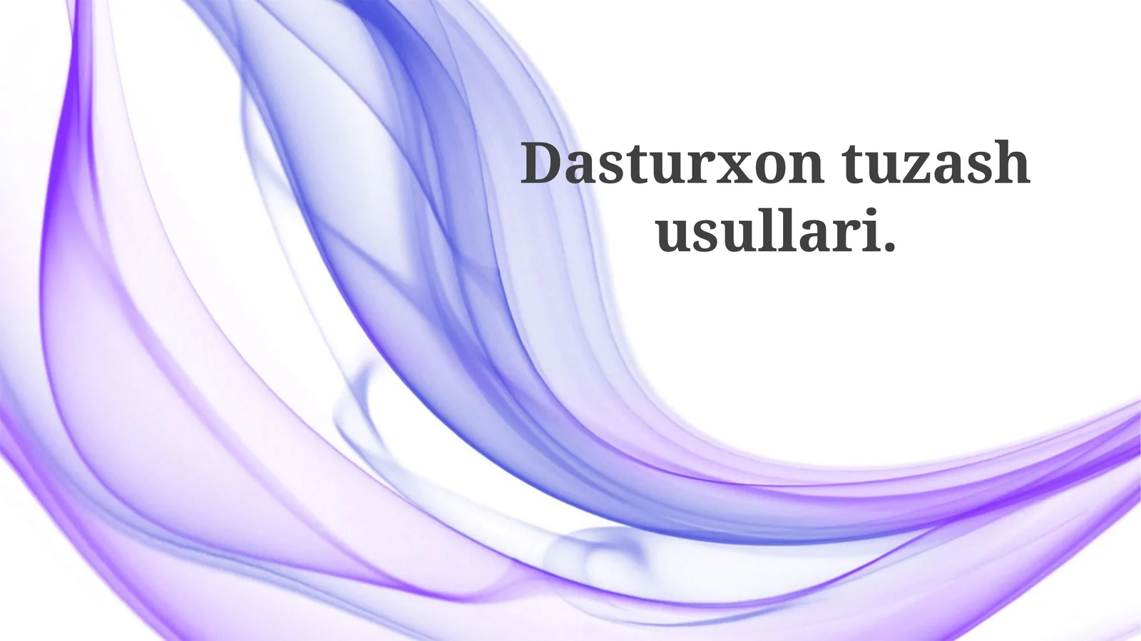 Dasturxontuzashusullari