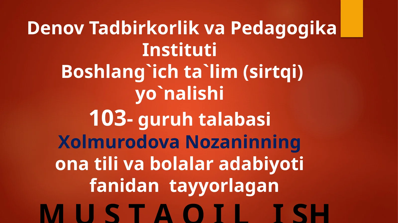 Fe'lning ta’rifi, leksik-grammatik xususiyatlari, bo‘lishli va bo‘lishsiz fe’llar