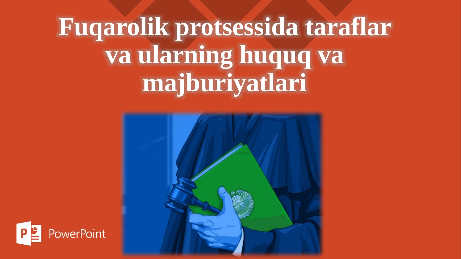 Fuqarolik protsessida taraflar va ularning huquq va majburiyatlari