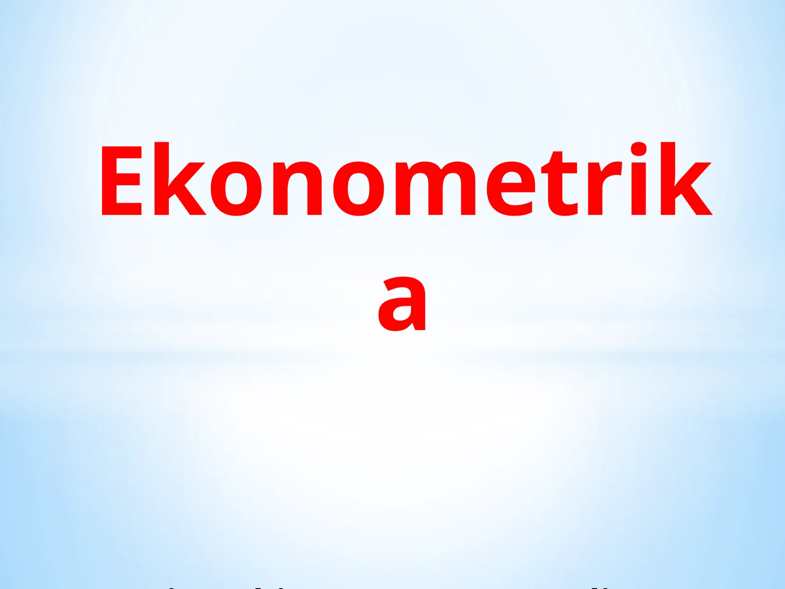 Ehtimollik va statistika ni takrorlash
