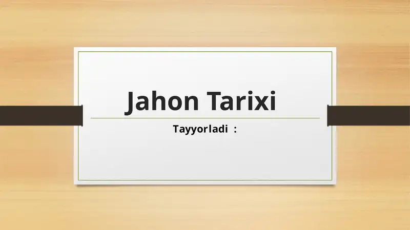 O’rta asrlarning so’nggi  davrlarida Yepropada yer egaligi