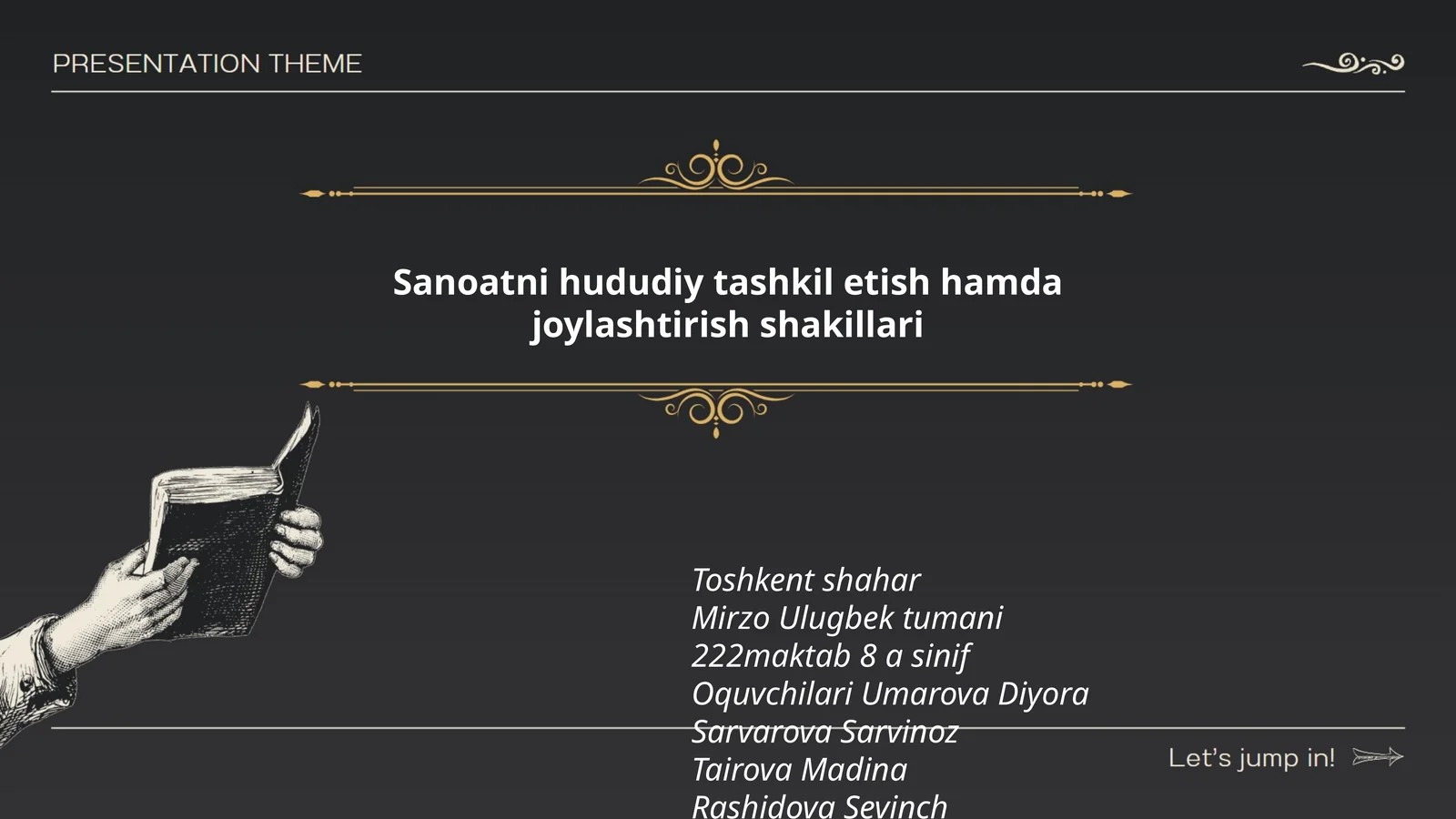 Geografiya bsb topshiriģi