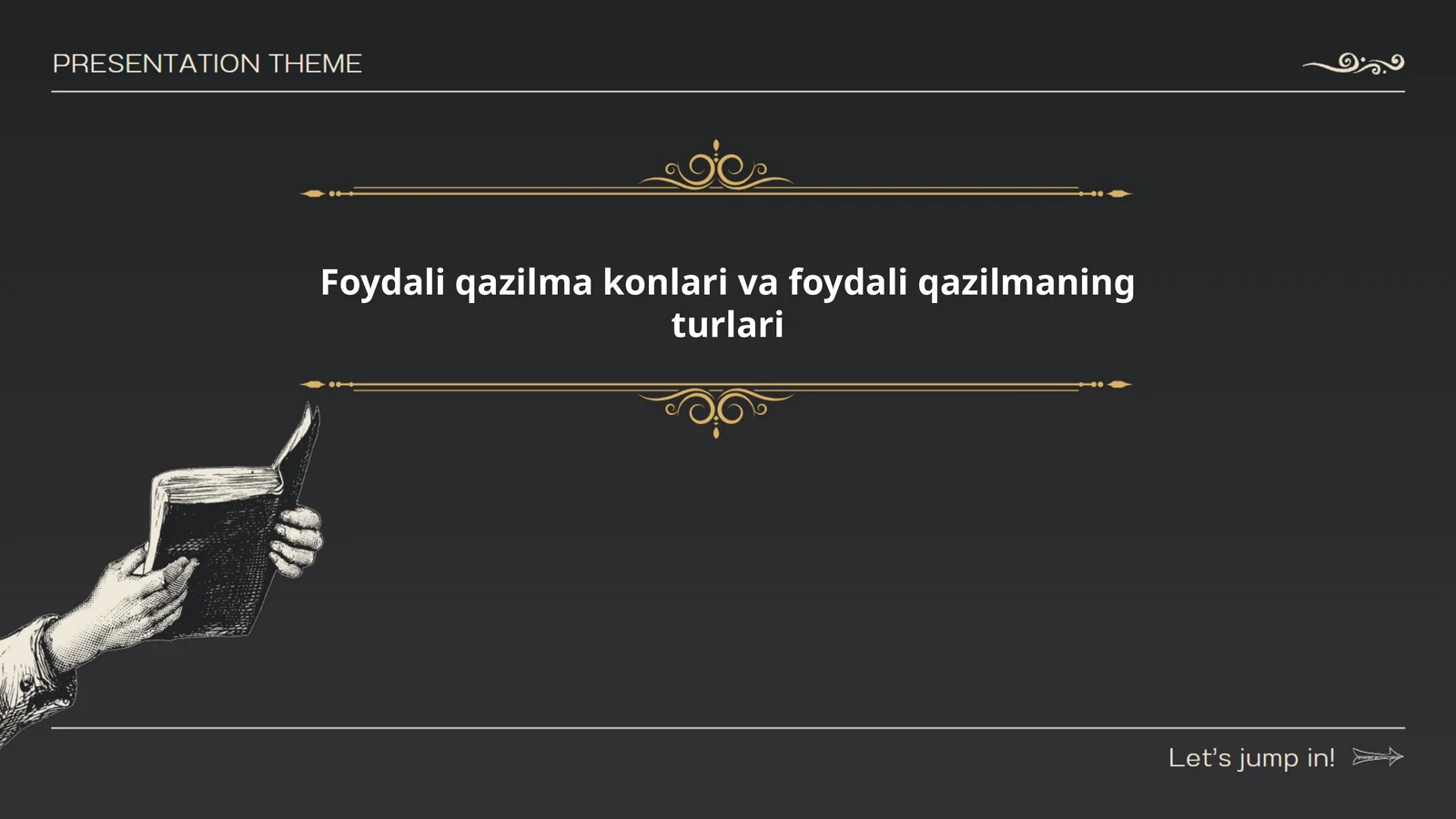 Foydali qazilma konlari va foydali qazilmaning turlari