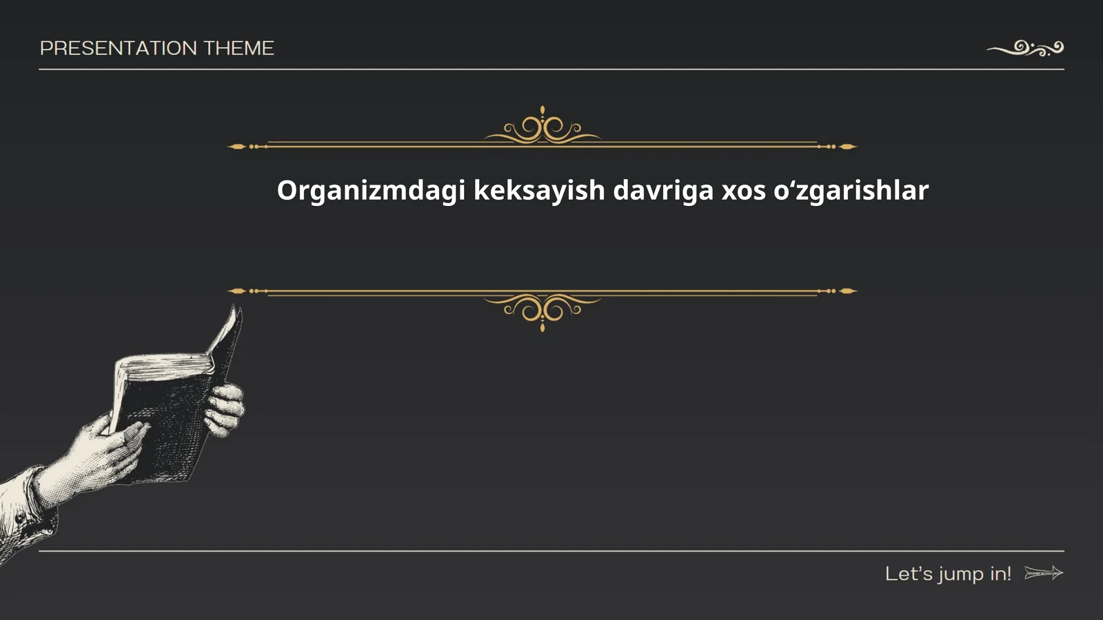 Organizmdagi keksayish davriga xos oʻzgarishlar