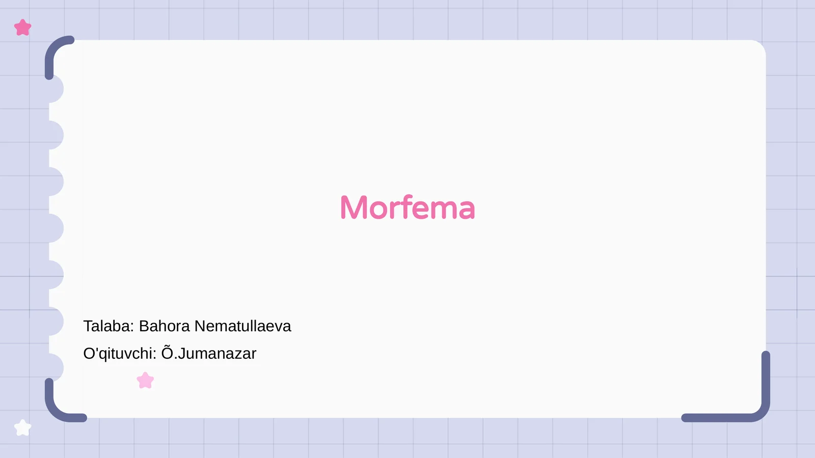 Morfema