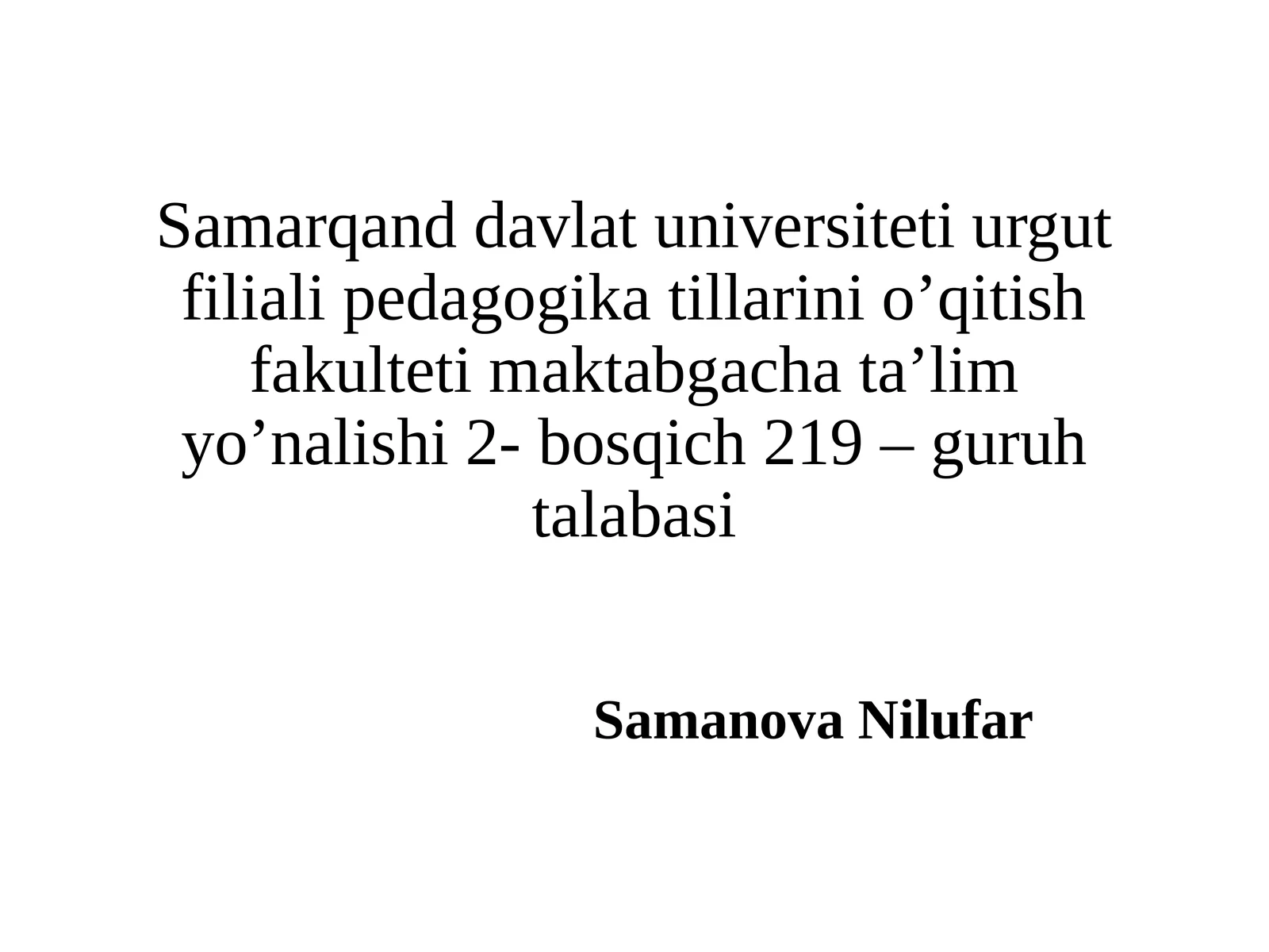 Tabiat materiallaridan ko'rgazmalar tayyorlash
