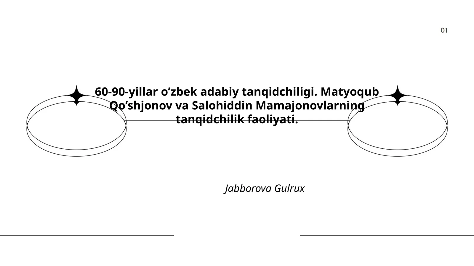 60-90-yillar o’zbek adabiy tanqidchiligi