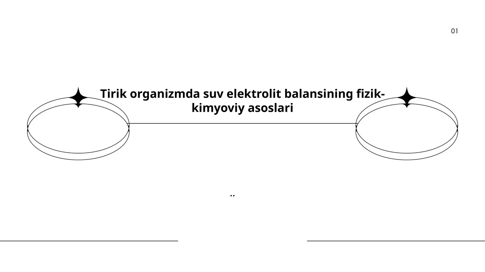 Elektrolitlar va suvning biologik ahamiyati