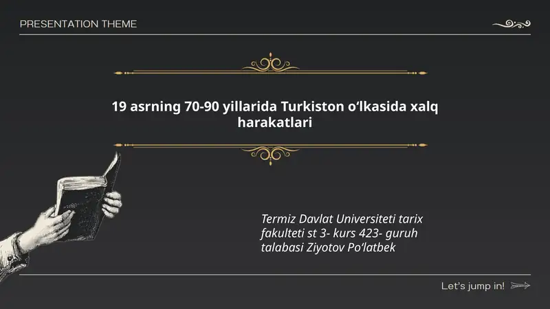Turkiston 1870–1890 yillardagi xalq harakatlari