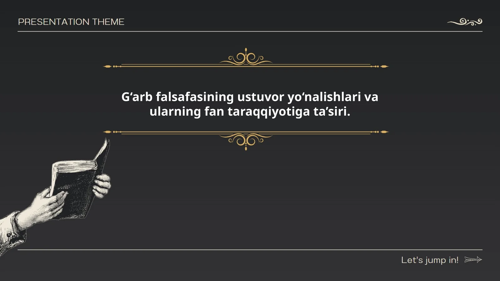 G‘arb falsafasining ustuvor yo‘nalishlari va ularning fan taraqqiyotiga ta’siri
