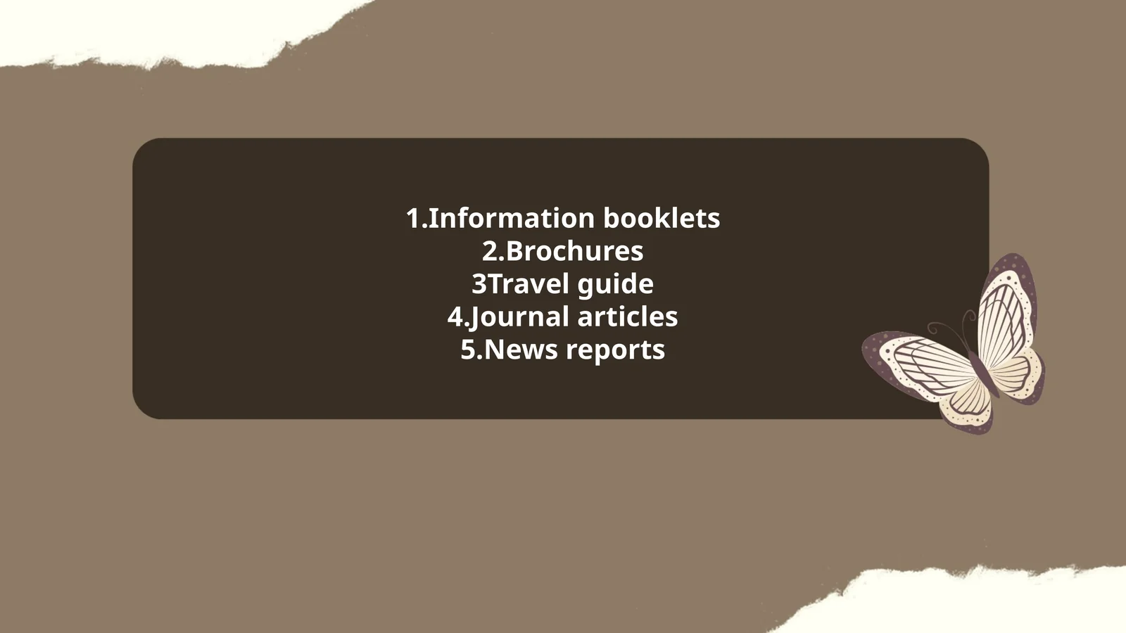 O'quv qo'llanmalar va broshur