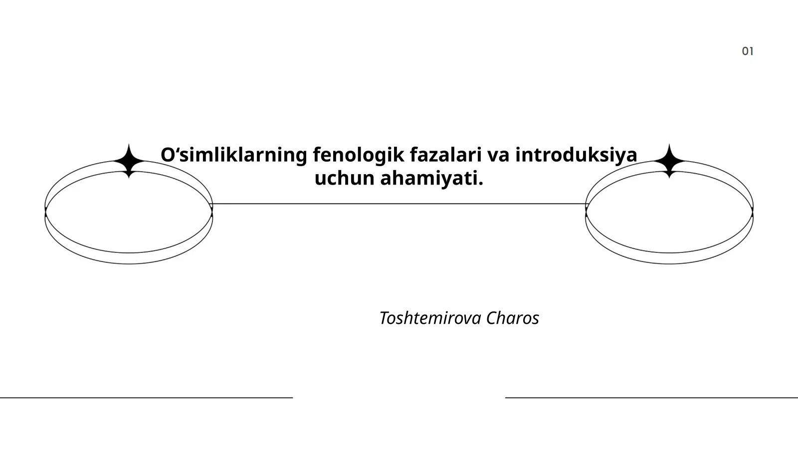 O‘simliklarning fenologik fazalari va introduksiya uchun ahamiyati