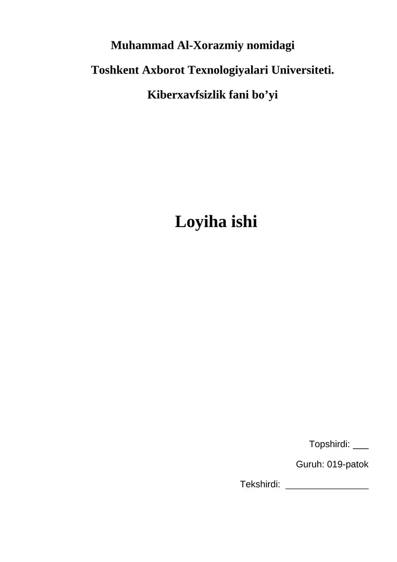 Windows OTda foydalanuvchi qayd yozuvini (xususan, paroldan foydalanish siyosatini) sozlash