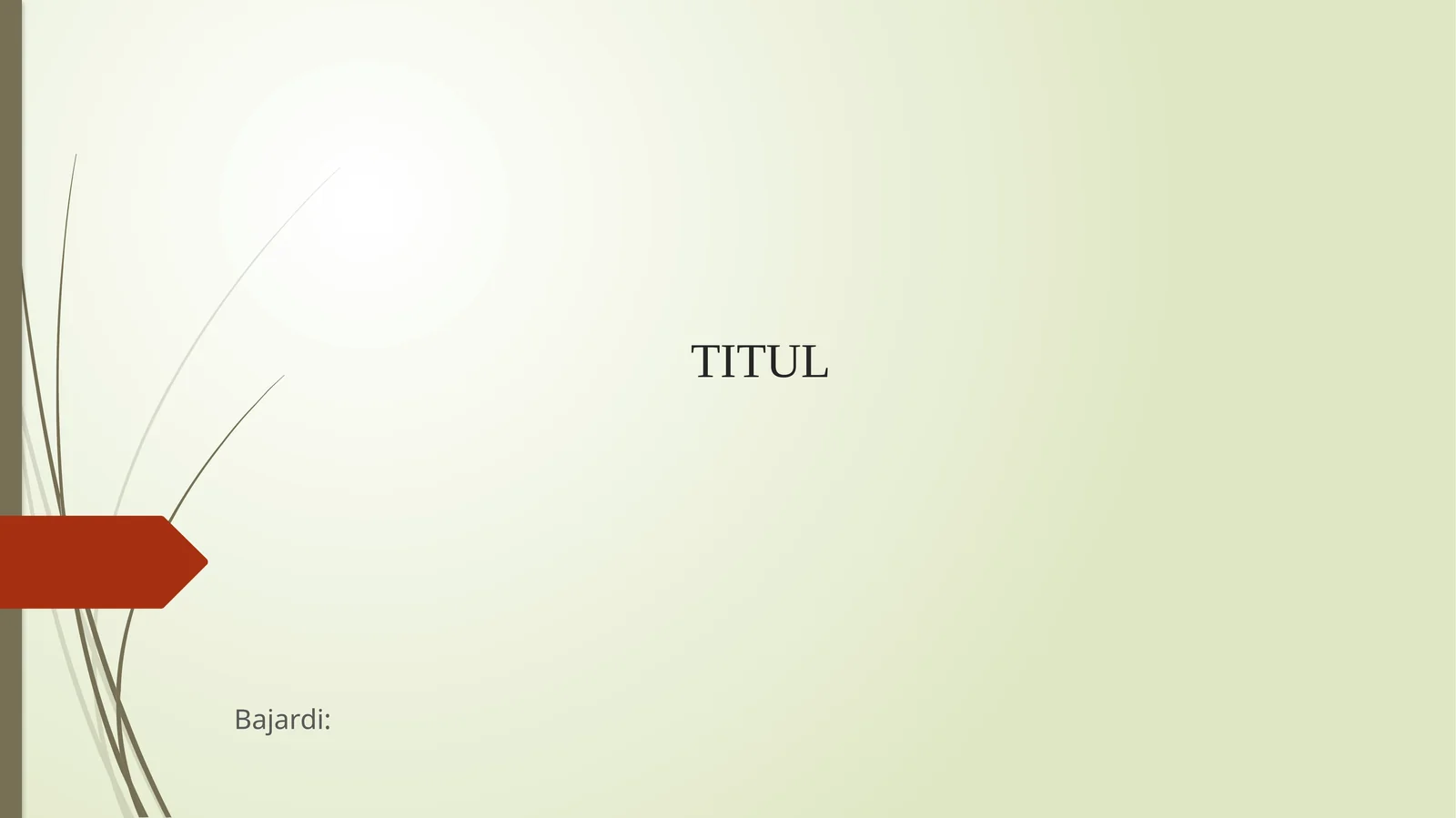 Taqdimot. Prezentatsiya