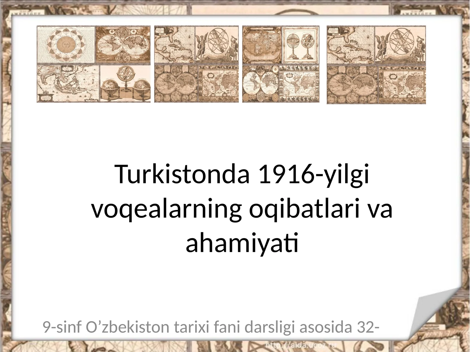 Turkistonda 1916-yilgi voqealarning oqibatlari va ahamiyati