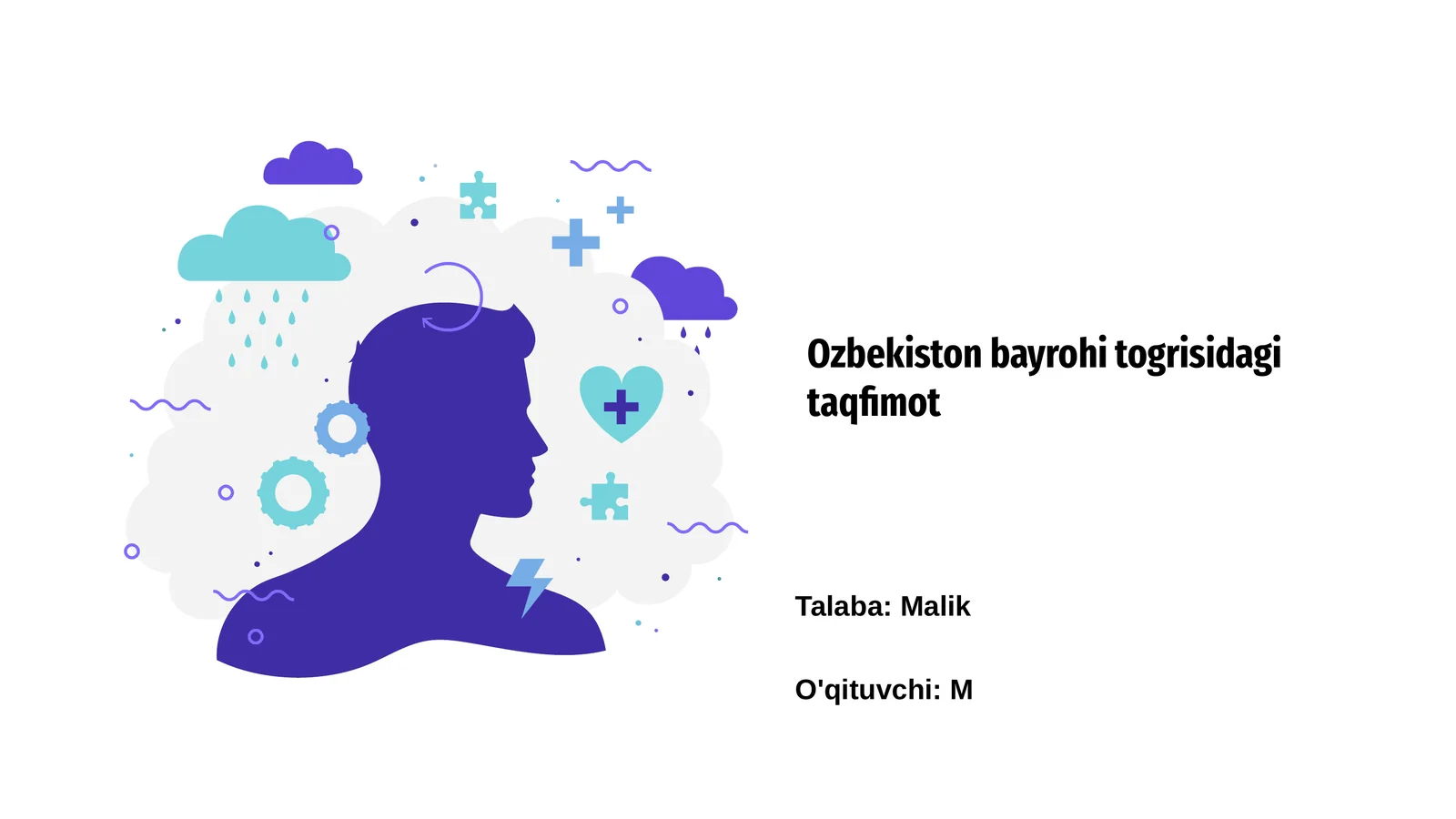 O'zbekiston bayrog'i to'g'risidagi taqdimot