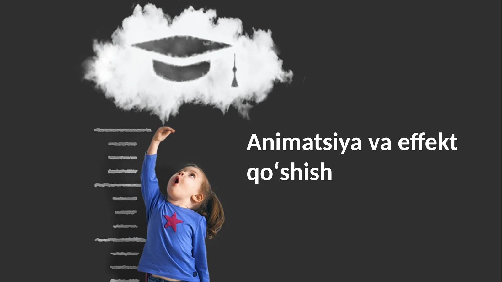Animatsiya va effekt qoʻshish