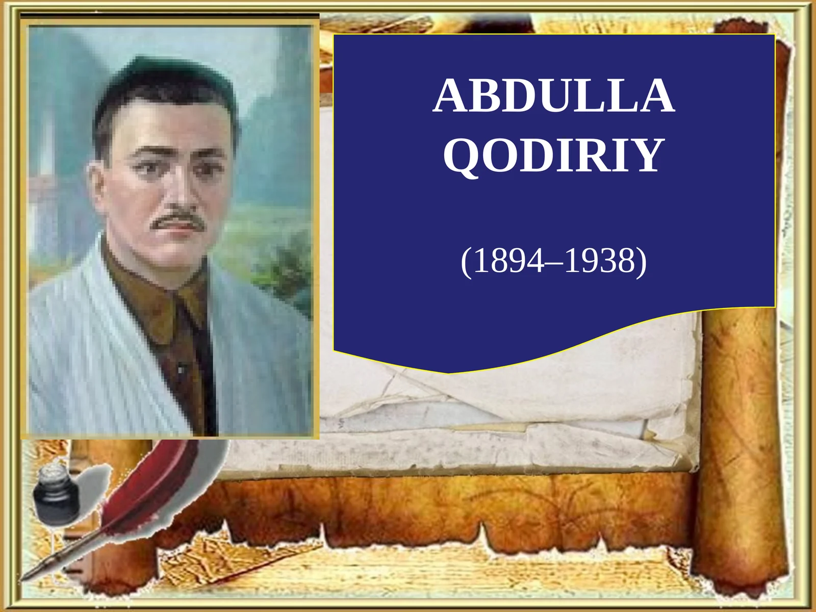ABDULLA QODIRIY