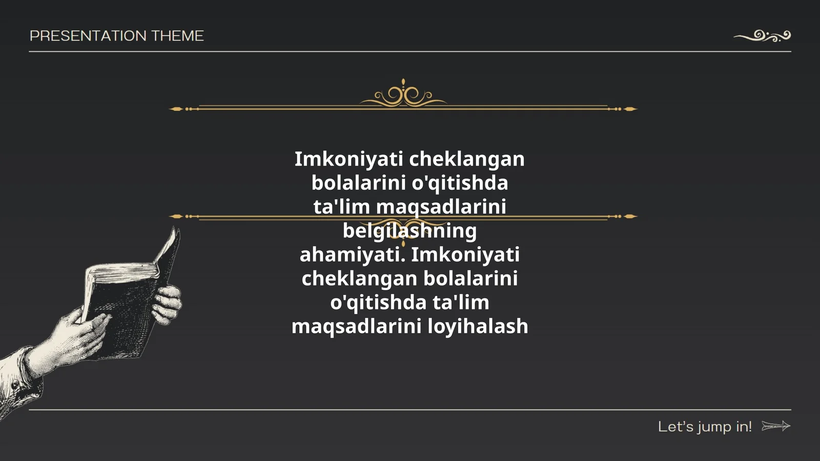 Imkoniyati cheklangan bolalarini o'qitishda ta'lim maqsadlarini belgilashning ahamiyati. Imkoniyati cheklangan bolalarini o'qitishda ta'lim maqsadlarini loyihalash