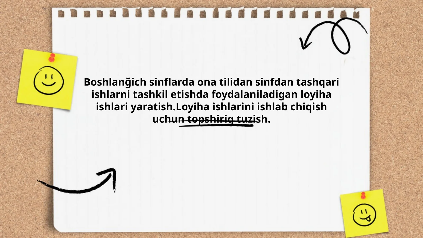 Loyiha ishlari tuzilishi