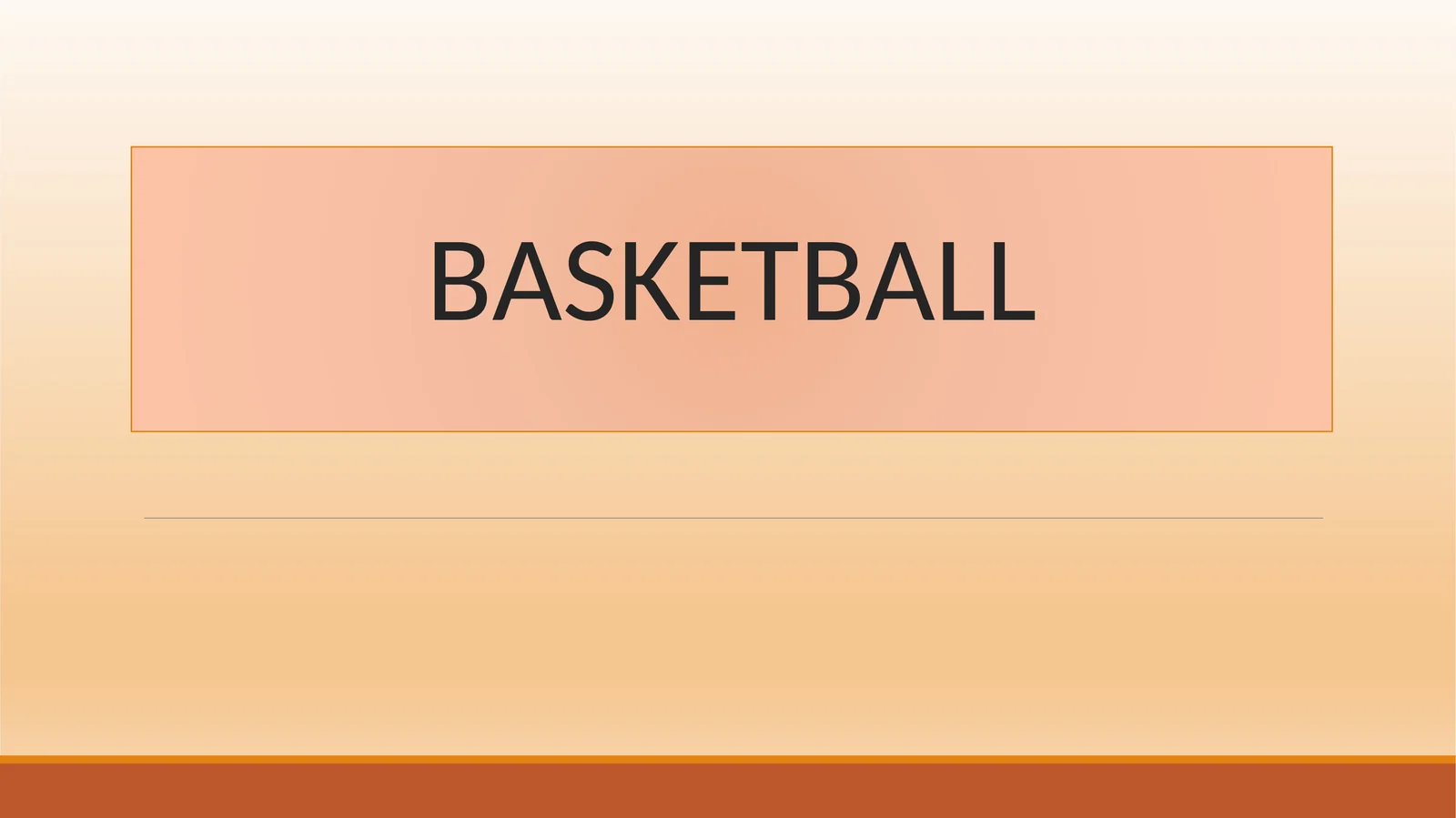 BASKETBALL